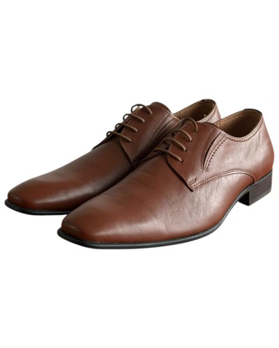  Δερμάτινο Ανδρικό Παπούτσι - F474