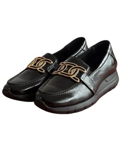  Δερμάτινο Γυναικείo Μοκασίνι - F482