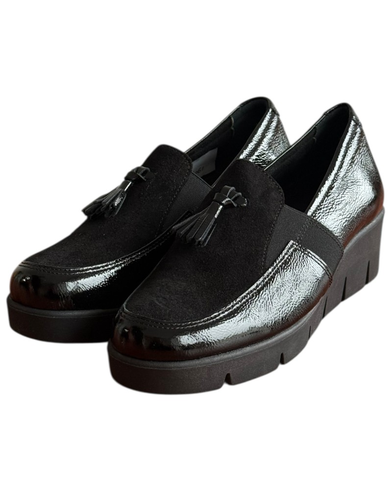  Δερμάτινο Γυναικείo Μοκασίνι - F494