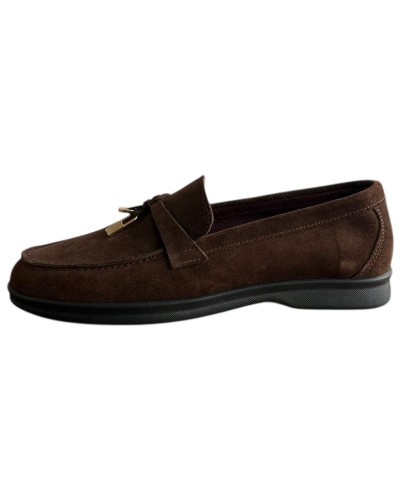  Δερμάτινο Γυναικείo Μοκασίνι - F506