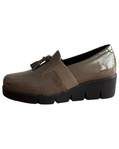  Δερμάτινο Γυναικείo Μοκασίνι - F508