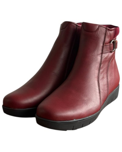 Δερμάτινο Γυναικείo Μποτάκι - F511