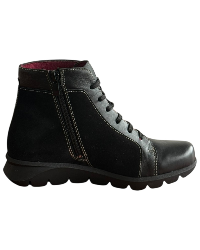 Δερμάτινο Γυναικείo Μποτάκι - F514