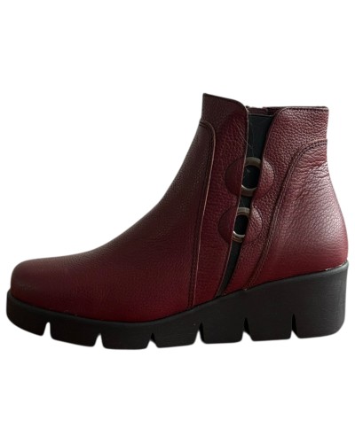 Δερμάτινο Γυναικείo Μποτάκι - F516