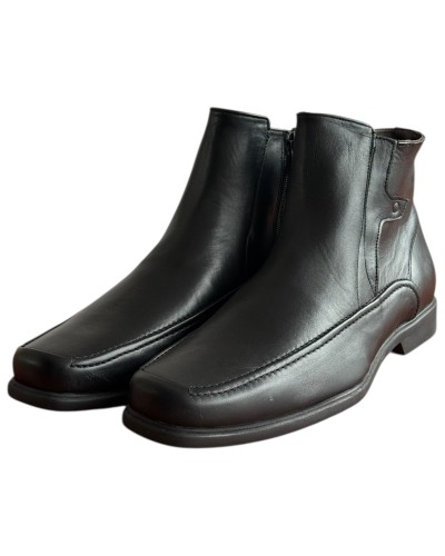  Δερμάτινο Ανδρικό Μποτάκι - F525