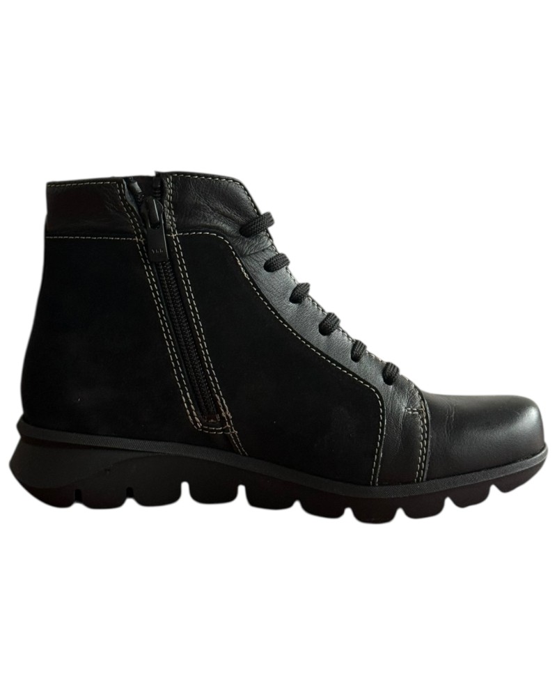 Δερμάτινο Γυναικείo Μποτάκι - F528