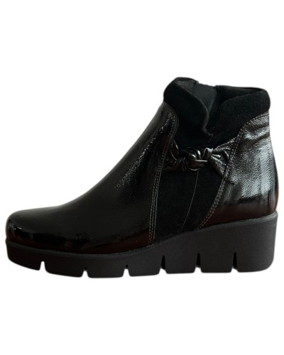 Δερμάτινο Γυναικείo Μποτάκι - F529