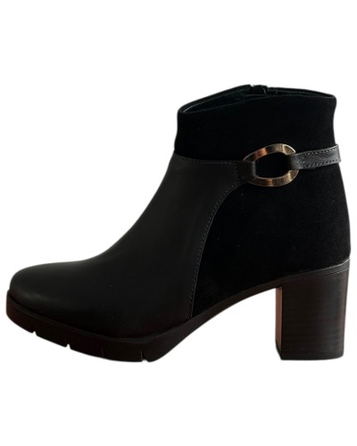 Δερμάτινο Γυναικείo Μποτάκι - F530