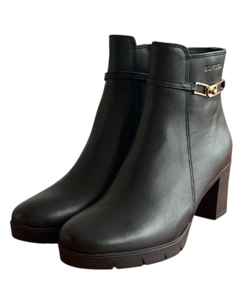 Δερμάτινο Γυναικείo Μποτάκι - F531