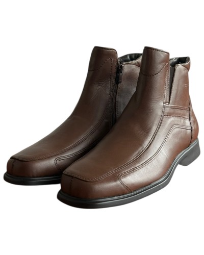  Δερμάτινο Ανδρικό Μποτάκι - F532