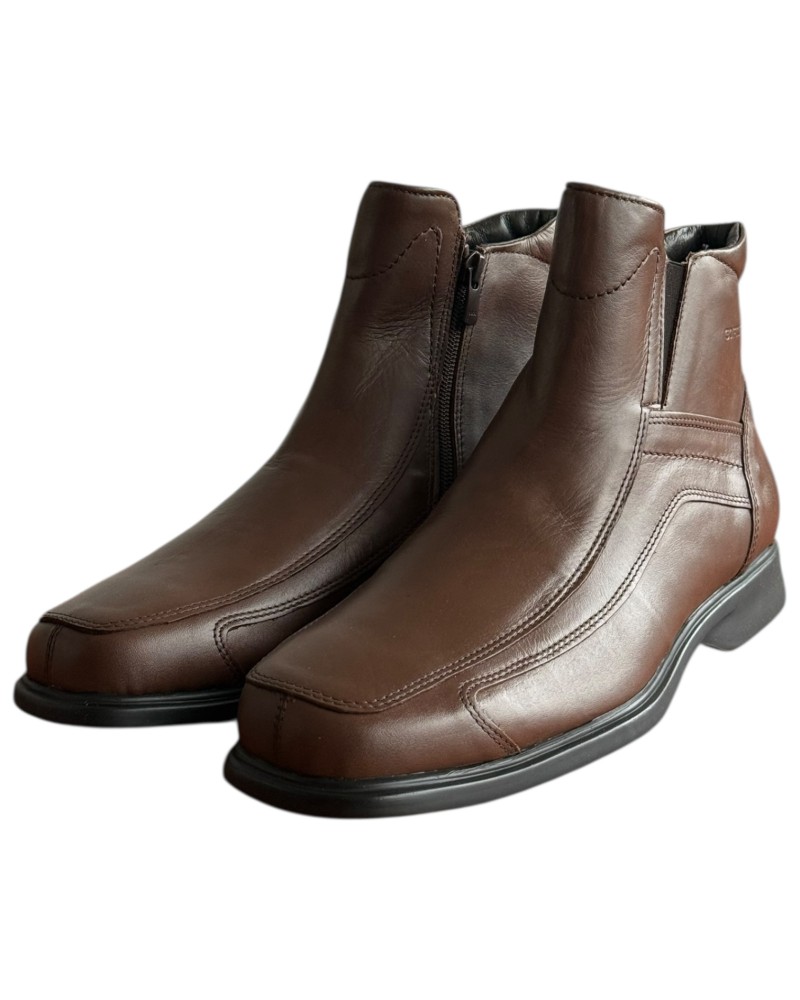  Δερμάτινο Ανδρικό Μποτάκι - F532