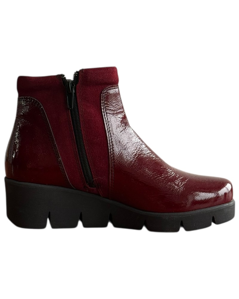 Δερμάτινο Γυναικείo Μποτάκι - F537