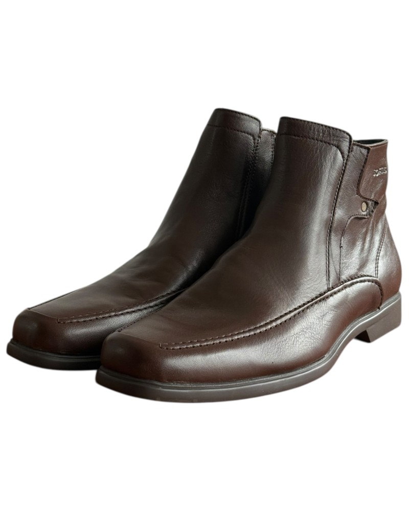  Δερμάτινο Ανδρικό Μποτάκι - F538