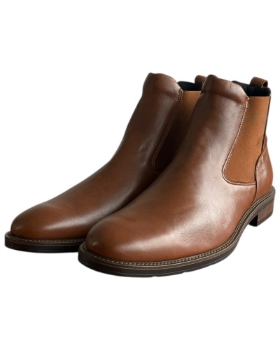  Δερμάτινο Ανδρικό Μποτάκι - F543