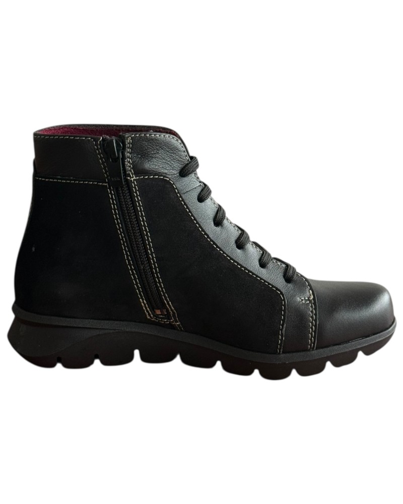 Δερμάτινο Γυναικείo Μποτάκι - F545