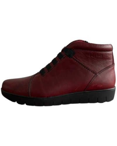 Δερμάτινο Γυναικείo Μποτάκι - F551