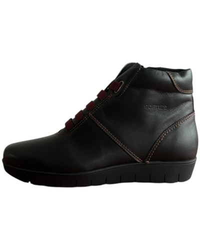 Δερμάτινο Γυναικείo Μποτάκι - F554