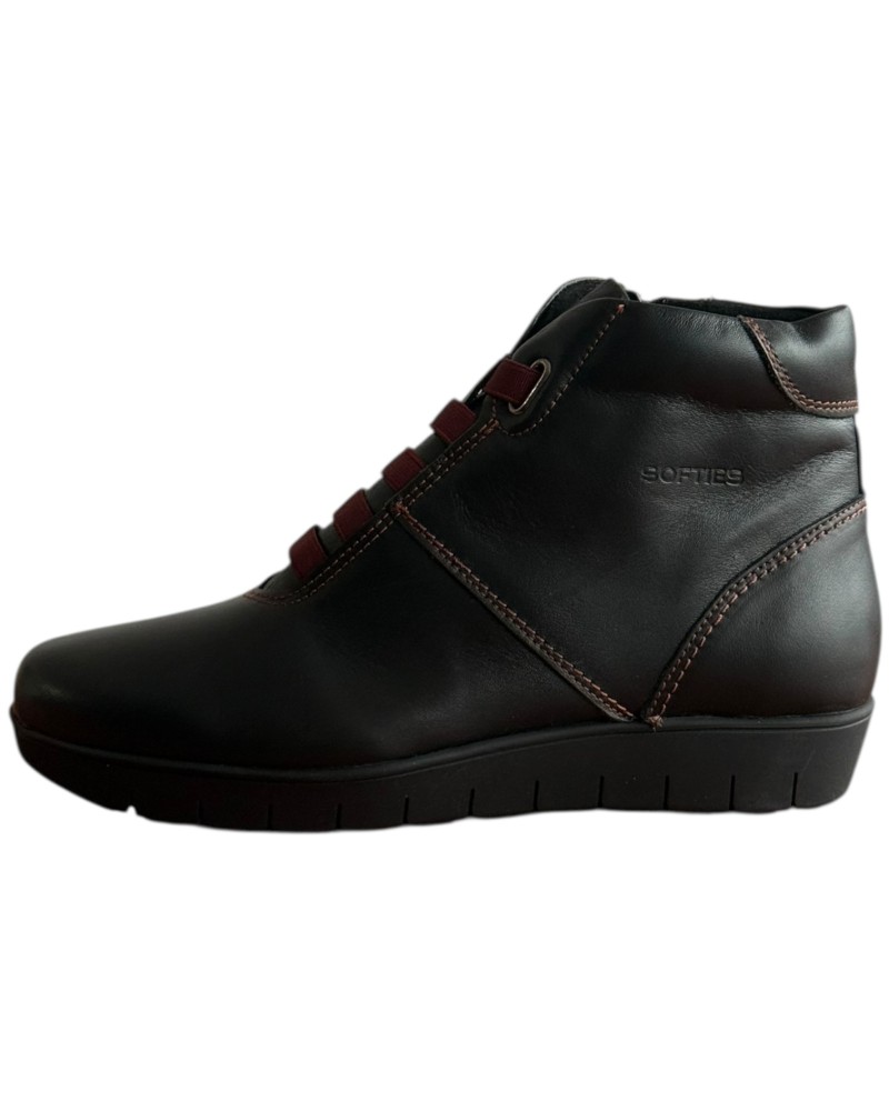 Δερμάτινο Γυναικείo Μποτάκι - F554