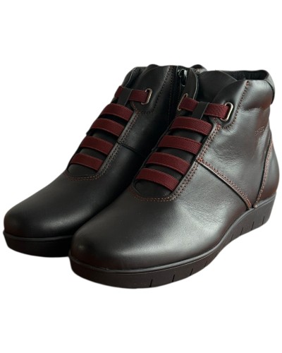 Δερμάτινο Γυναικείo Μποτάκι - F554