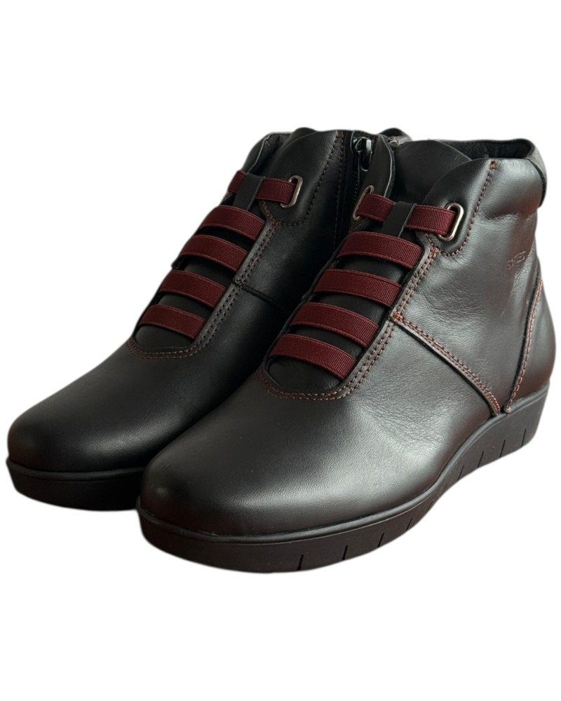 Δερμάτινο Γυναικείo Μποτάκι - F554