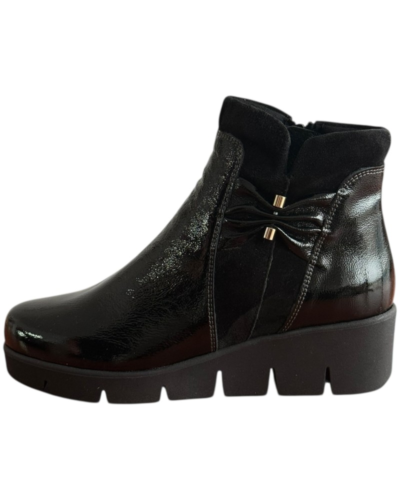 Δερμάτινο Γυναικείo Μποτάκι - F556