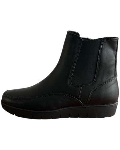 Δερμάτινο Γυναικείo Μποτάκι - F560