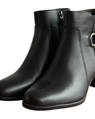 Δερμάτινο Γυναικείo Μποτάκι - F561