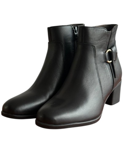 Δερμάτινο Γυναικείo Μποτάκι - F561