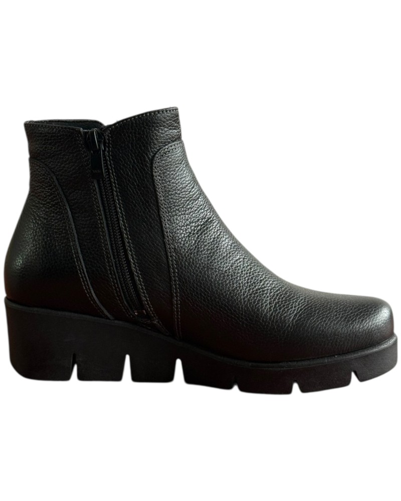 Δερμάτινο Γυναικείo Μποτάκι - F562