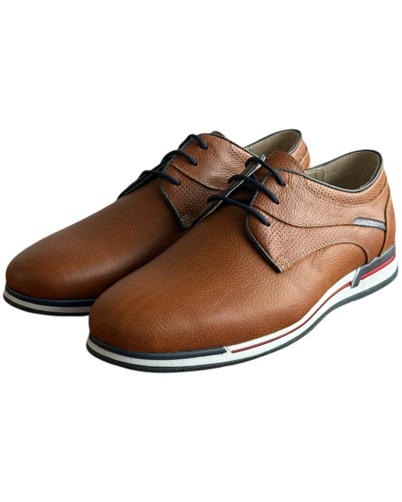  Δερμάτινο Ανδρικό Παπούτσι - F576