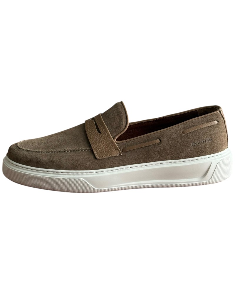  Δερμάτινο Ανδρικό Παπούτσι - F577