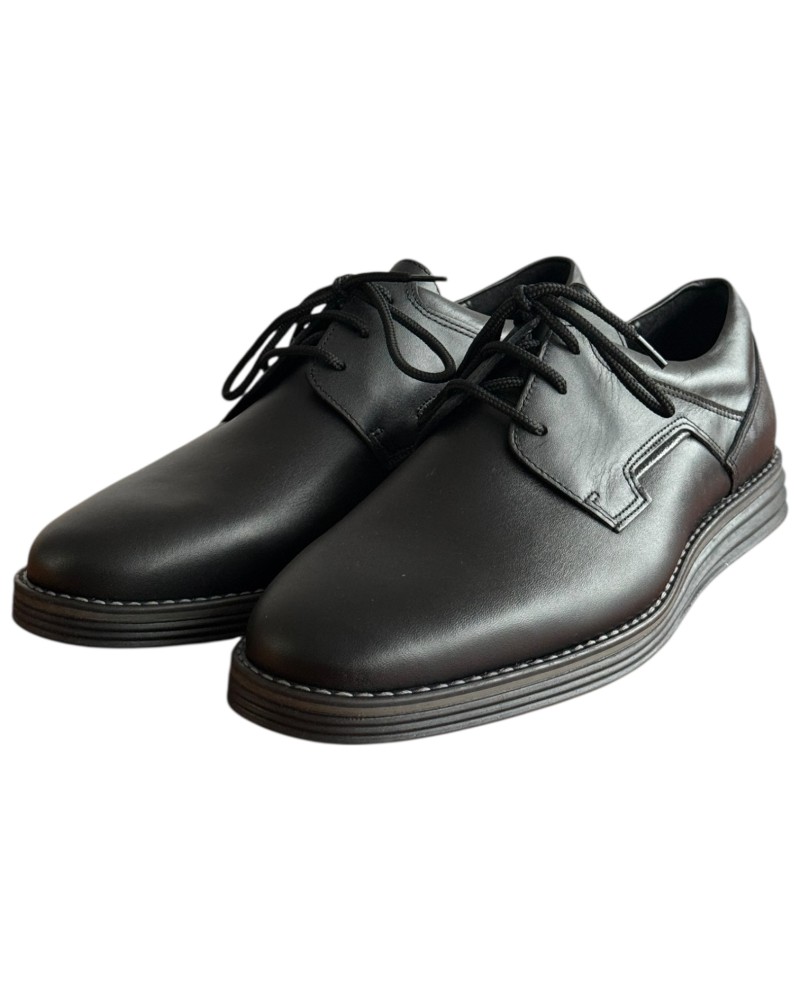  Δερμάτινο Ανδρικό Παπούτσι - F613