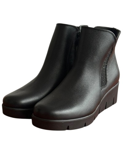 Δερμάτινο Γυναικείo Μποτάκι - F627