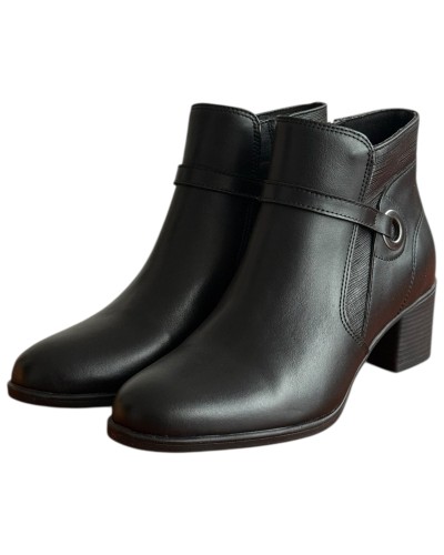 Δερμάτινο Γυναικείo Μποτάκι - F630