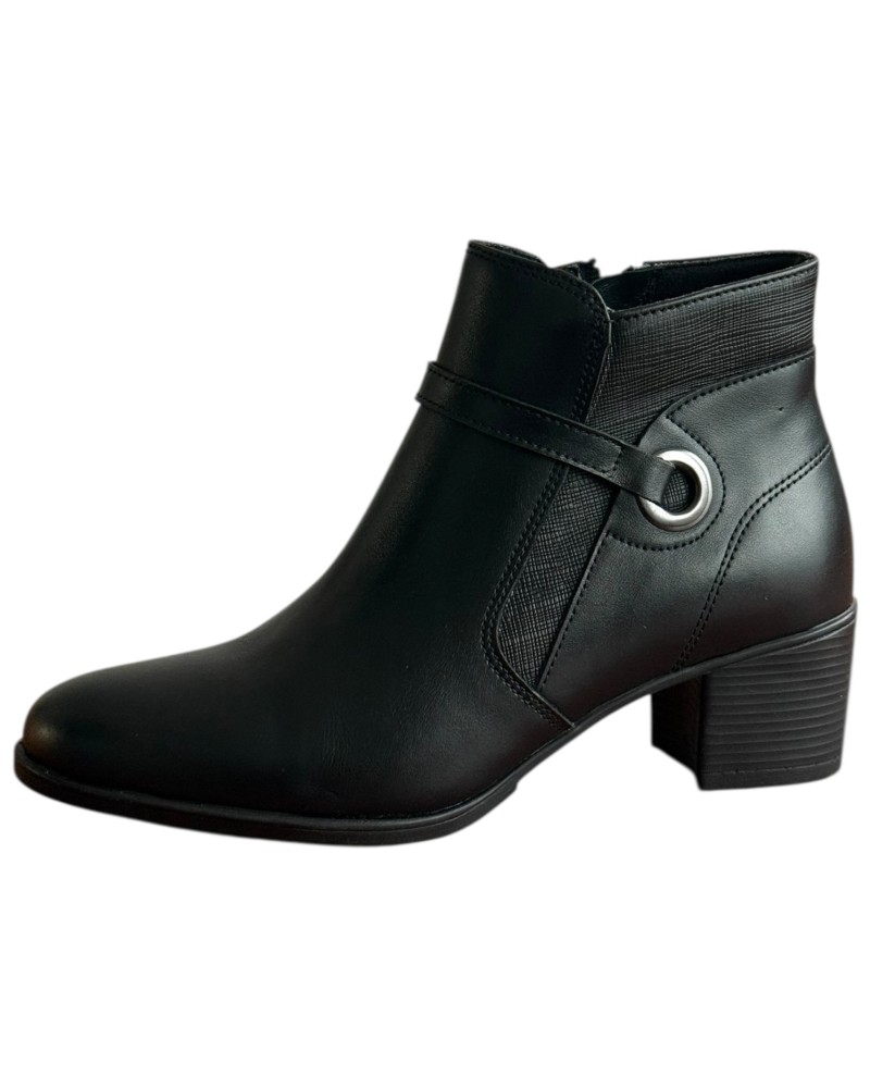 Δερμάτινο Γυναικείo Μποτάκι - F630