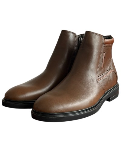  Δερμάτινο Ανδρικό Μποτάκι - F631