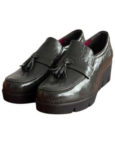  Δερμάτινο Γυναικείo Μοκασίνι - F644