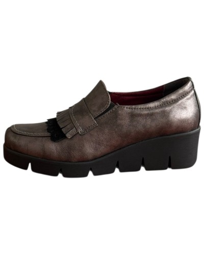  Δερμάτινο Γυναικείo Μοκασίνι - F645