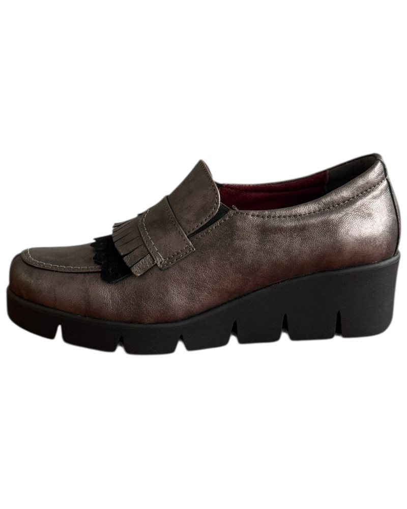  Δερμάτινο Γυναικείo Μοκασίνι - F645