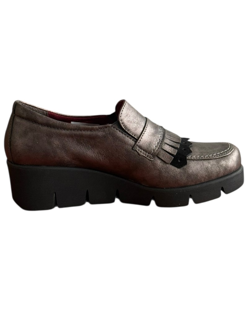  Δερμάτινο Γυναικείo Μοκασίνι - F645