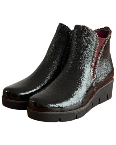 Δερμάτινο Γυναικείo Μποτάκι - F651