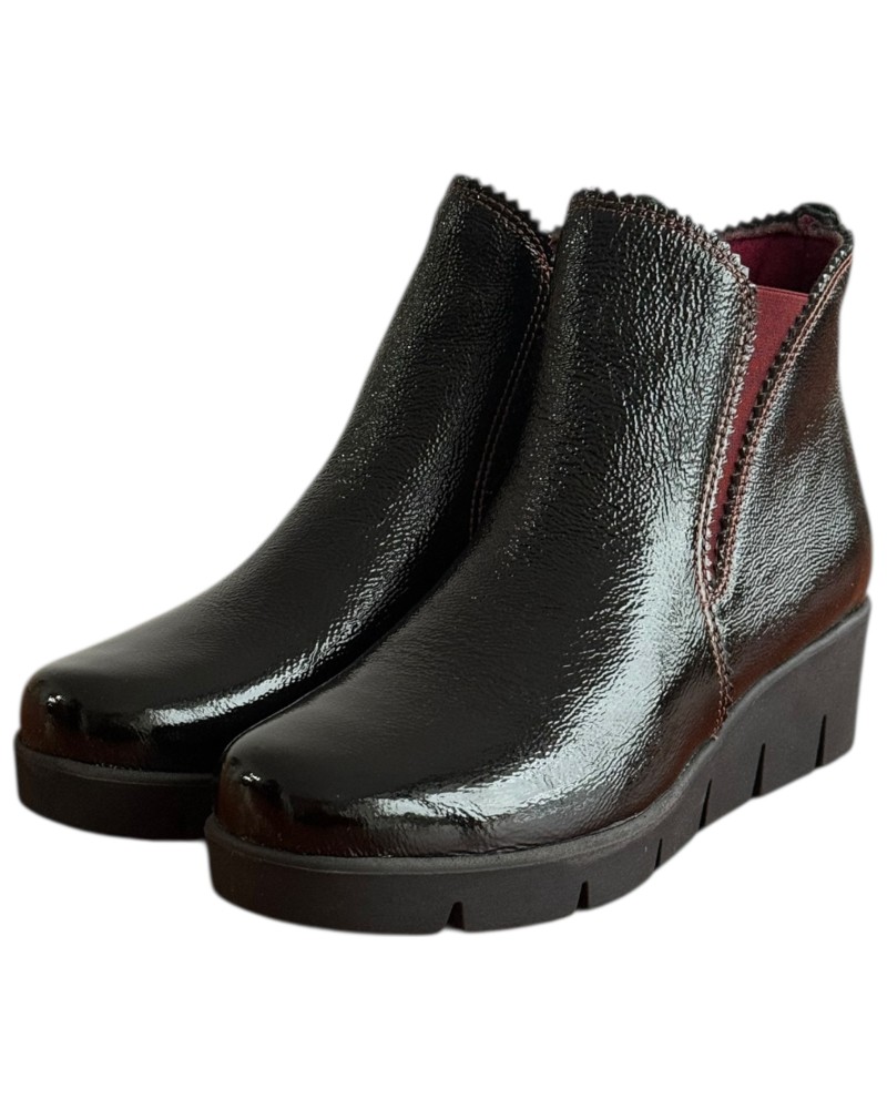 Δερμάτινο Γυναικείo Μποτάκι - F651