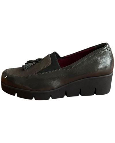  Δερμάτινο Γυναικείo Μοκασίνι - F655