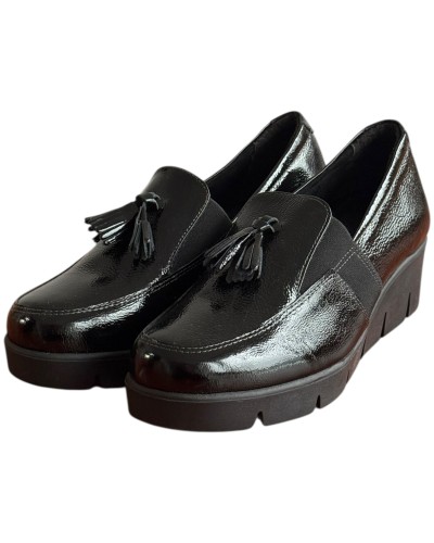  Δερμάτινο Γυναικείo Μοκασίνι - F658