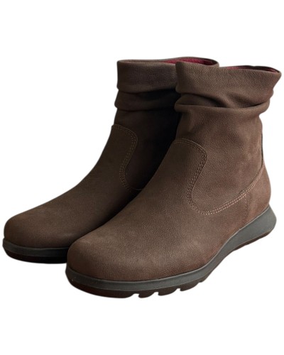 Δερμάτινο Γυναικείo Μποτάκι - F662