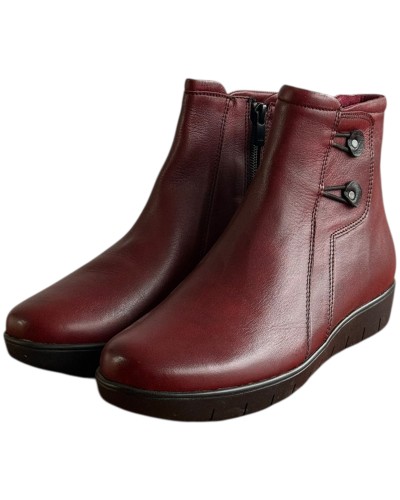 Δερμάτινο Γυναικείo Μποτάκι - F663