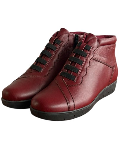 Δερμάτινο Γυναικείo Μποτάκι - F666