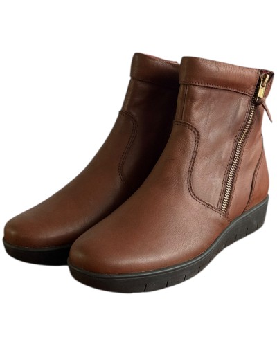 Δερμάτινο Γυναικείo Μποτάκι - F668