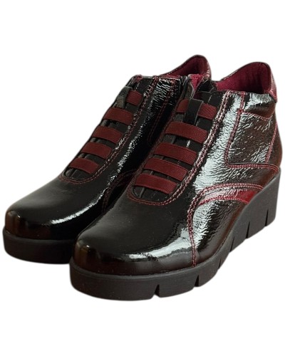 Δερμάτινο Γυναικείo Μποτάκι - F669