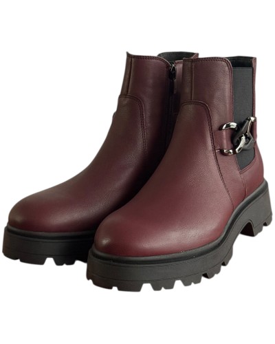 Δερμάτινο Γυναικείo Μποτάκι - F671